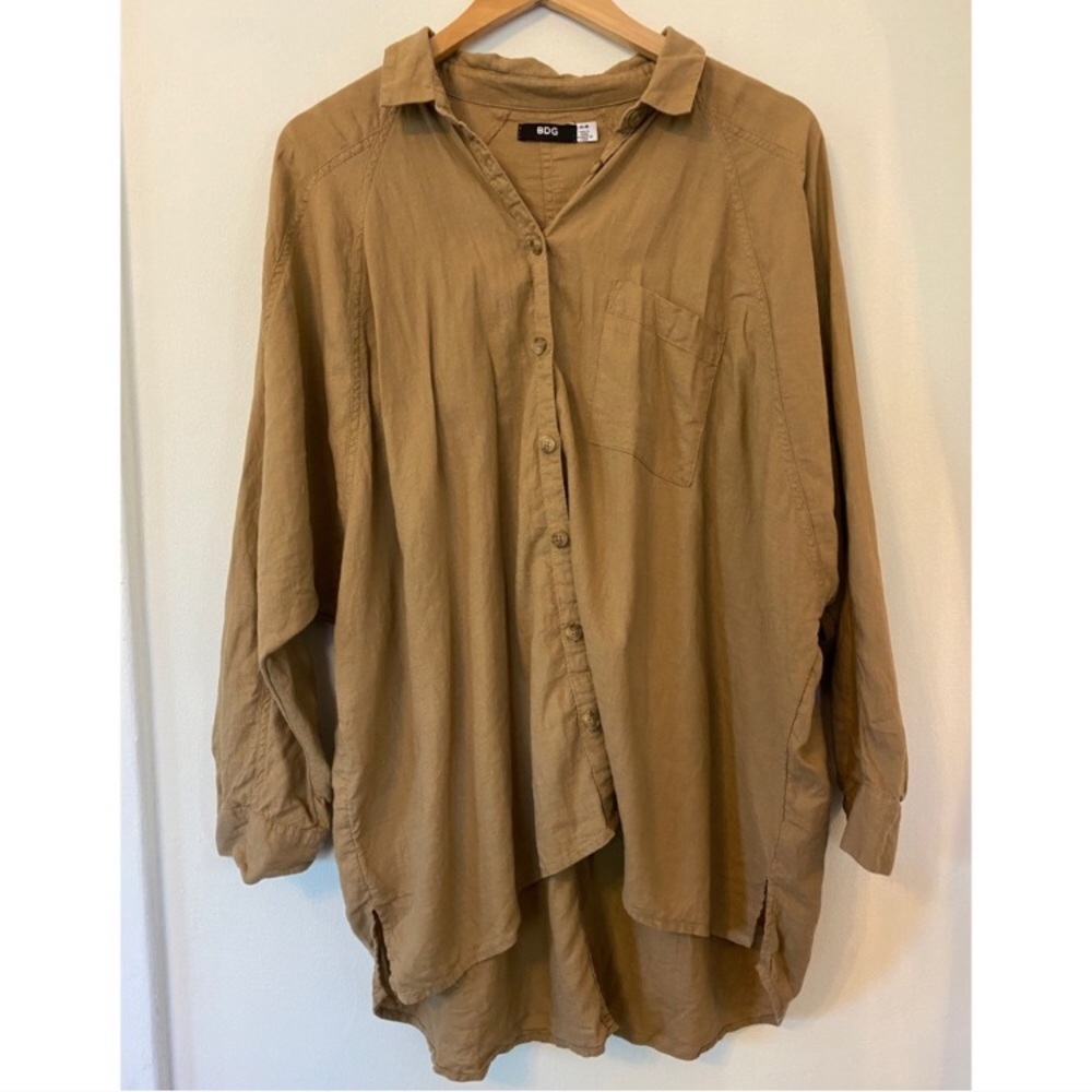 Urban Outfitters Oversized Button Down Top